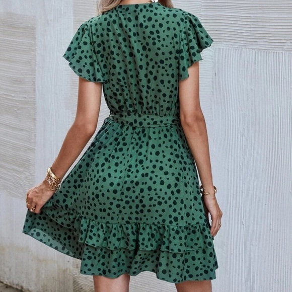 NEW‼️Layered Ruffle Hem Dress - Picture 5 of 6